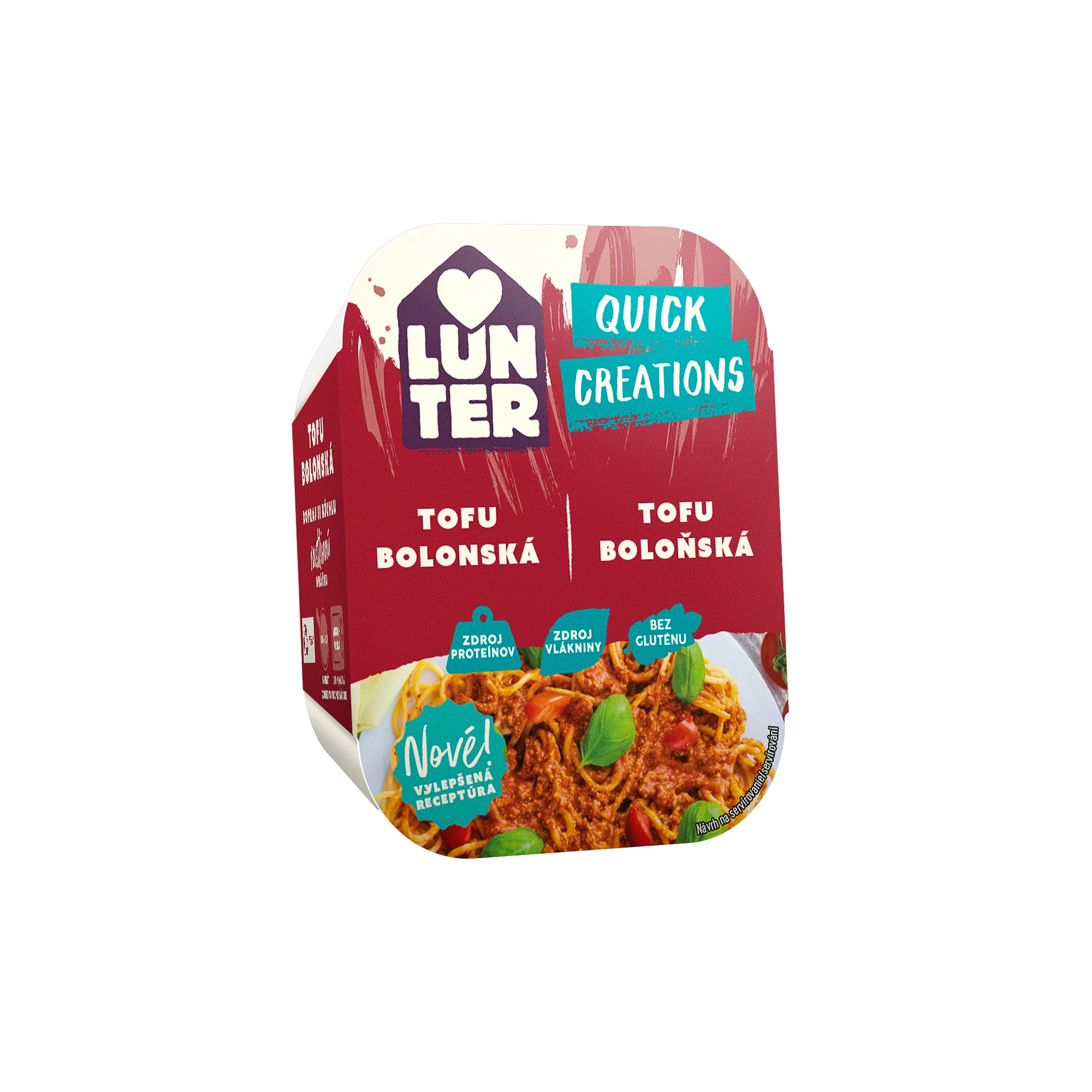Tofu Boloňská Quick Creations 190 g   LUNTER