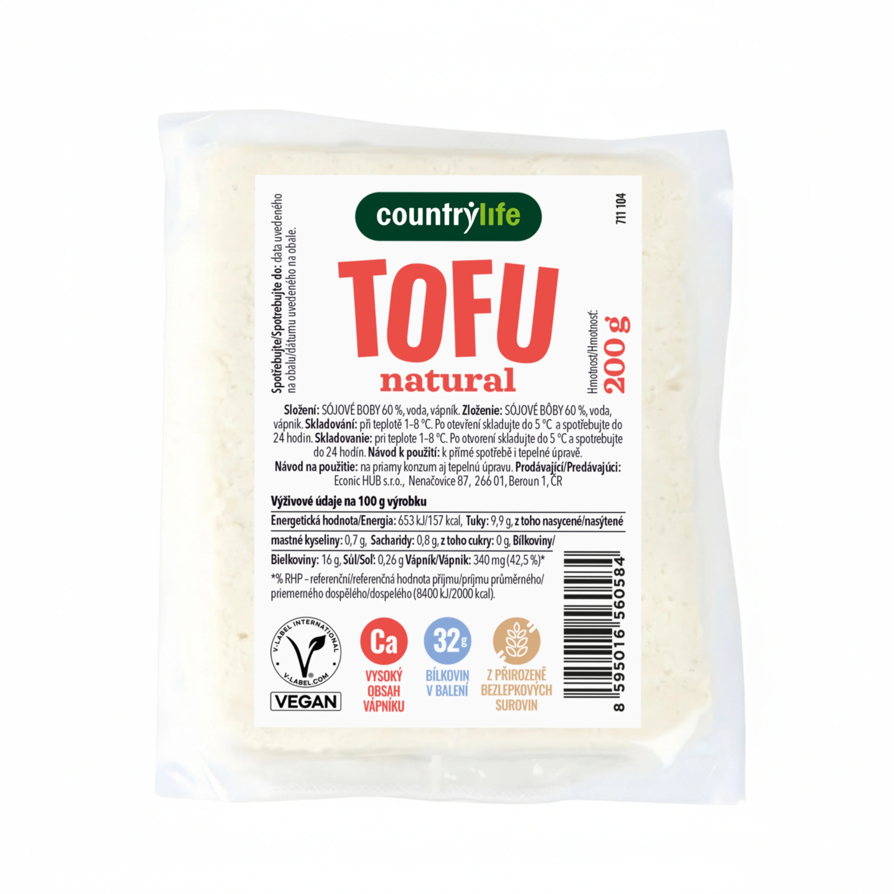 Country Life Tofu natural (200 g)