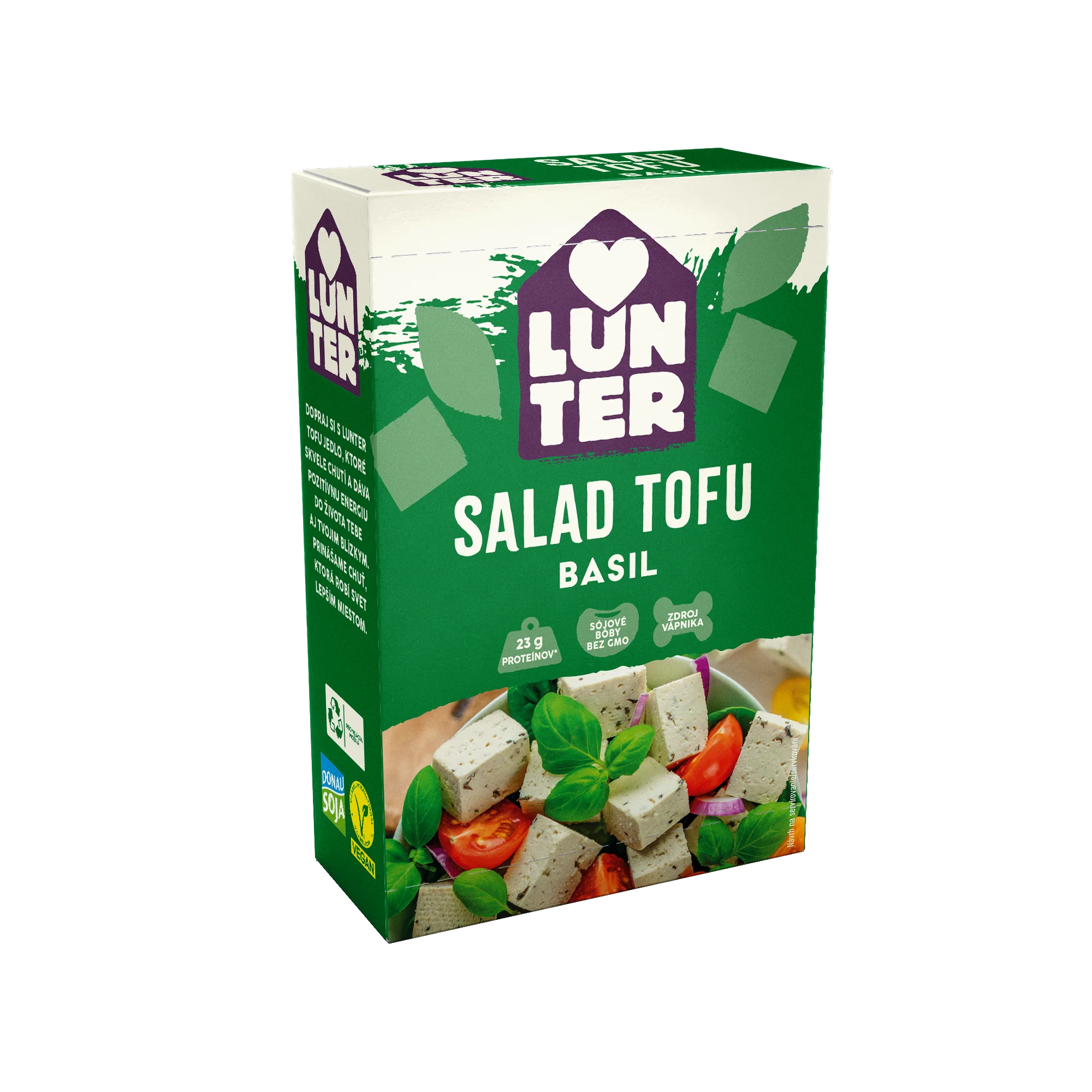 Tofu salátové bazalka 180 g   LUNTER