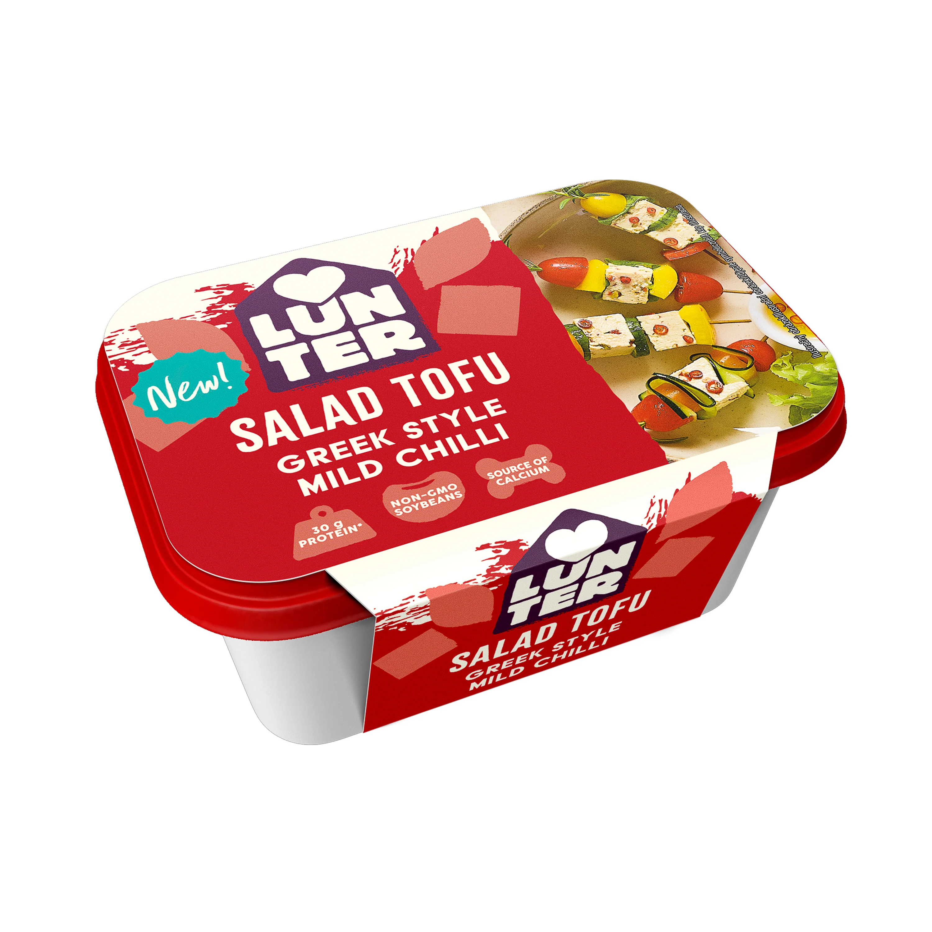 Tofu salátové Greek style Mild Chilli 300 g   LUNTER