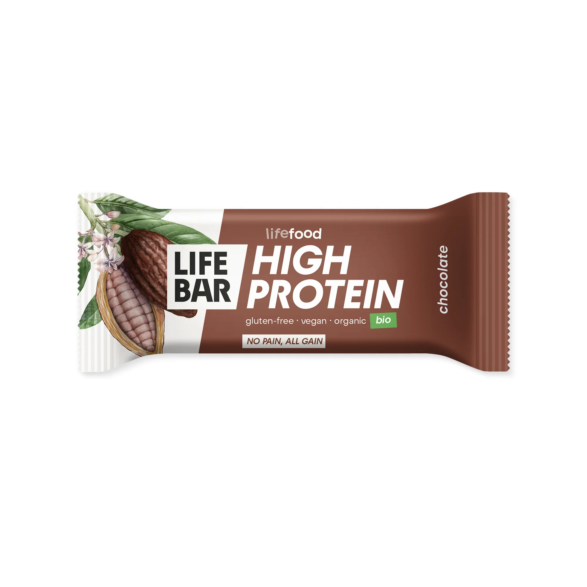 Lifefood Tyčinka Lifebar proteinová s kakaem BIO (40 g)