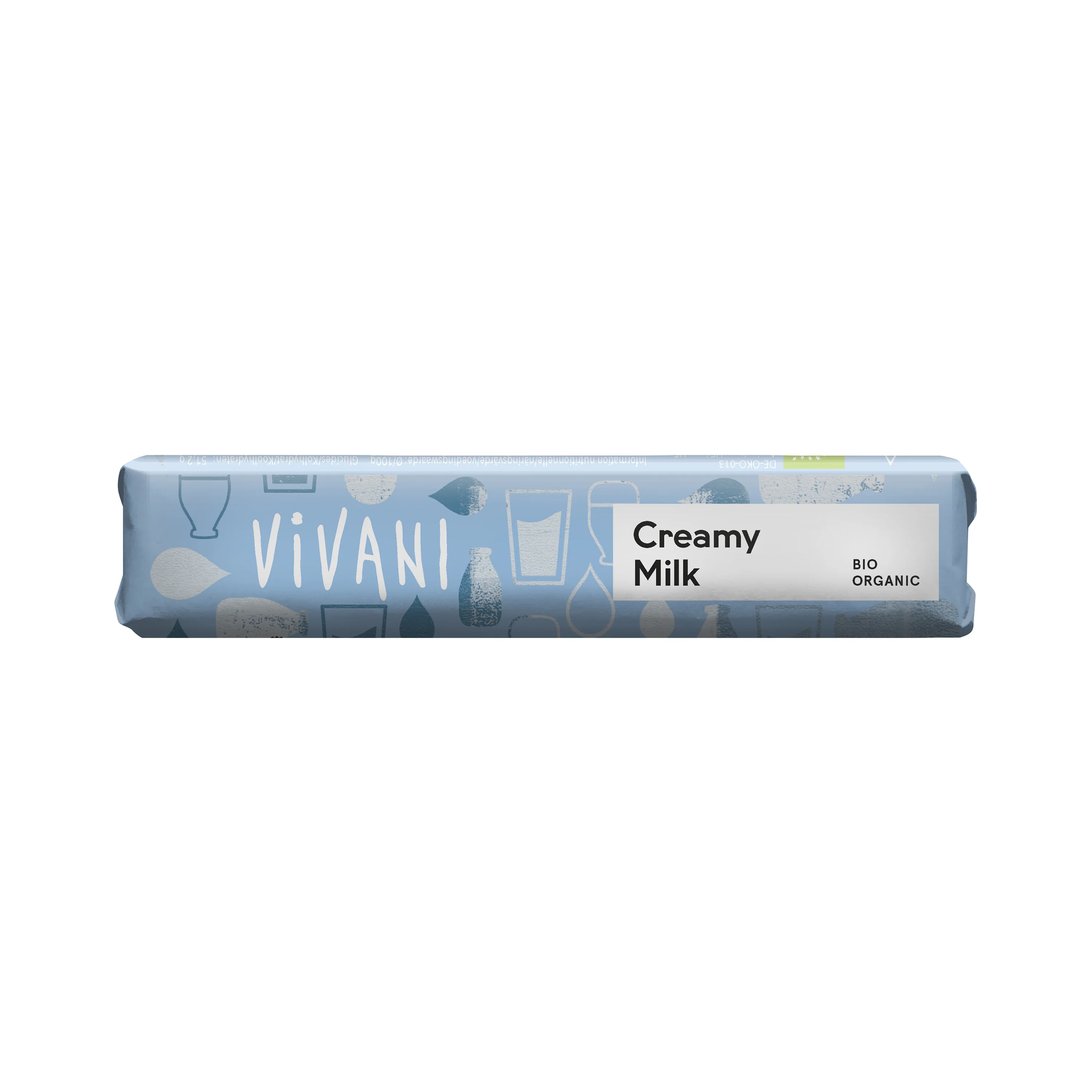 Vivani Tyčinka mléčná čokoláda s mléčnou náplní BIO (40 g)