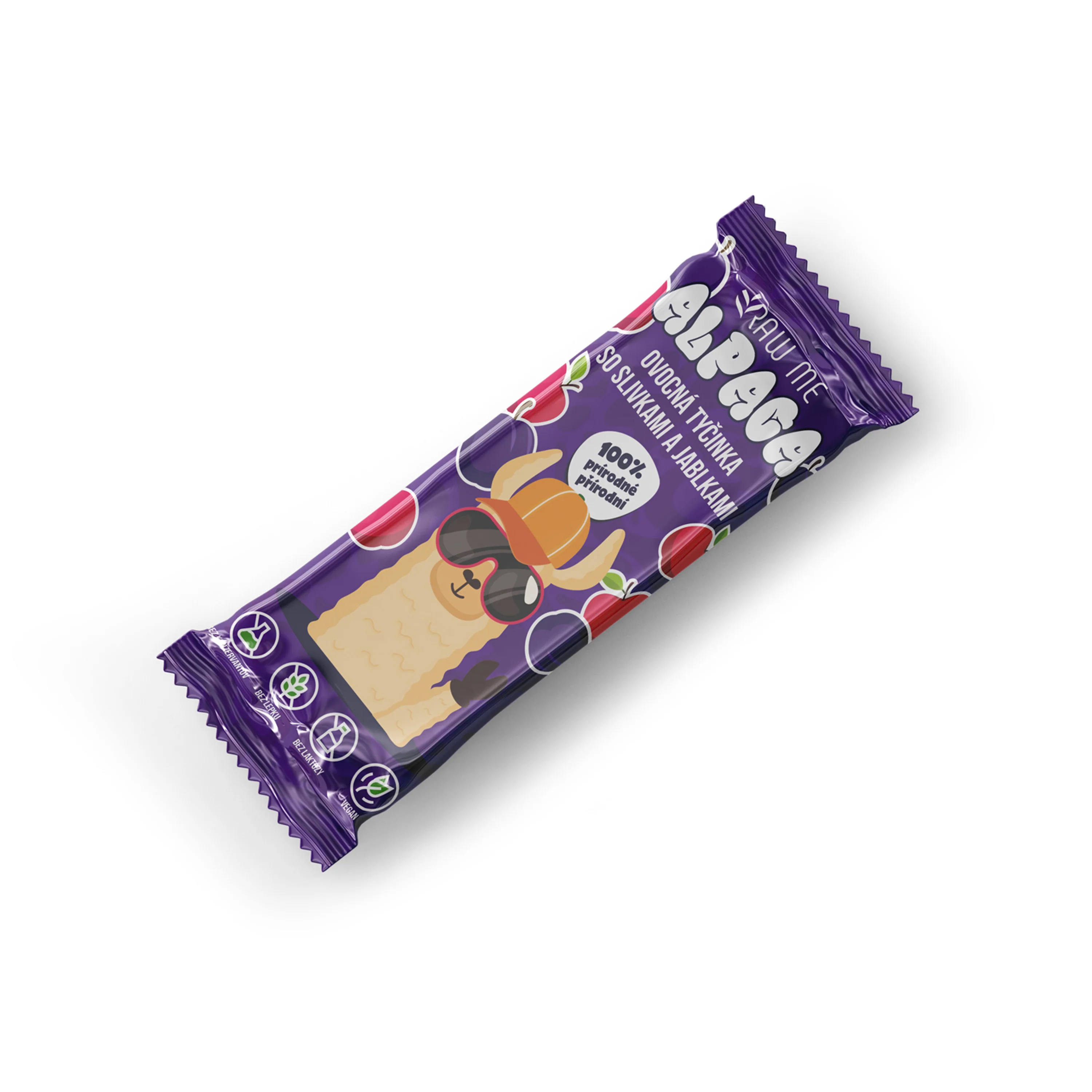 Raw Me Tyčinka ovocná švestky a jablka (25 g)