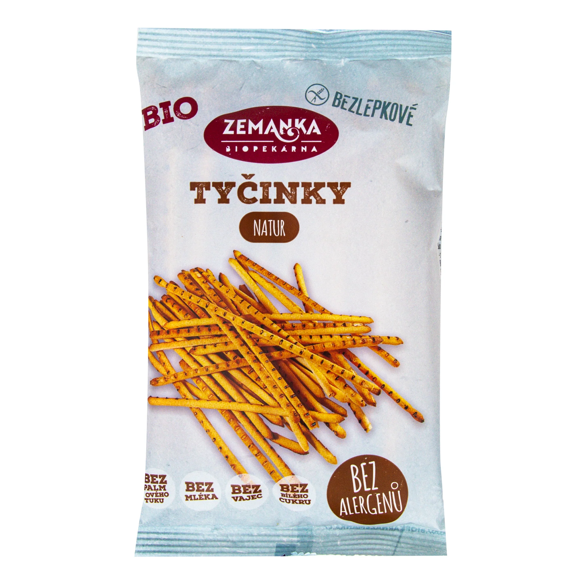 Zemanka Tyčinky natur BIO - bezlepkové (45 g)