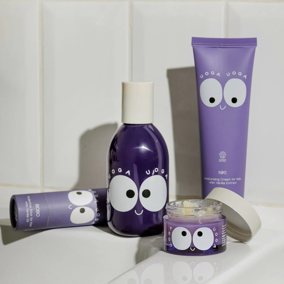 Uoga Uoga Dětský ochranný balzám s vanilkou (40 ml) - Oga - Image 3