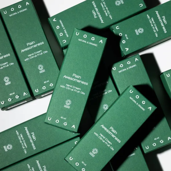 Uoga Uoga Hydratační krém na ruce Plain Awesomeness BIO (40 ml) - Image 3