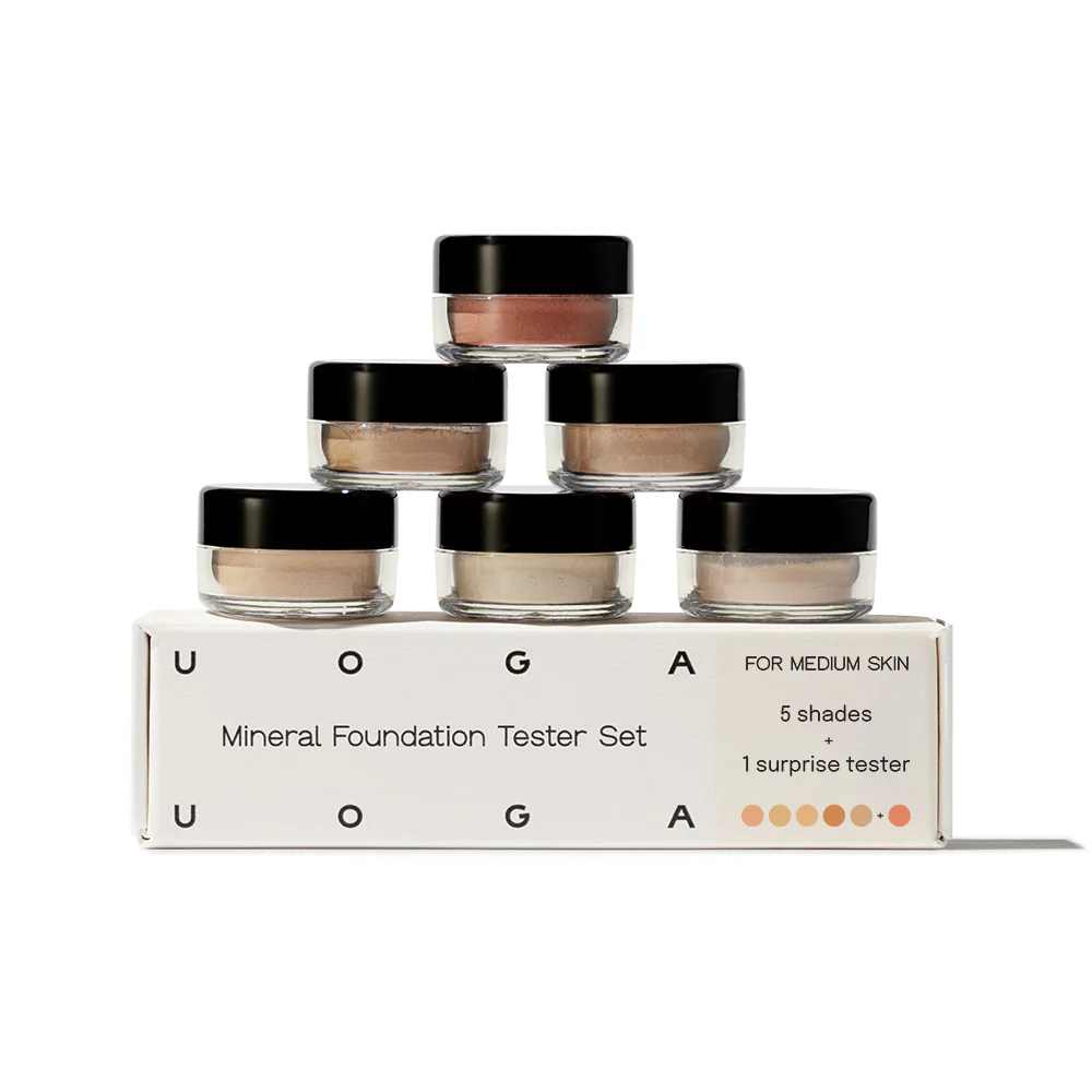 Uoga Uoga Minerání pudrový make-up (0,7 g - vzorek) - Image 4