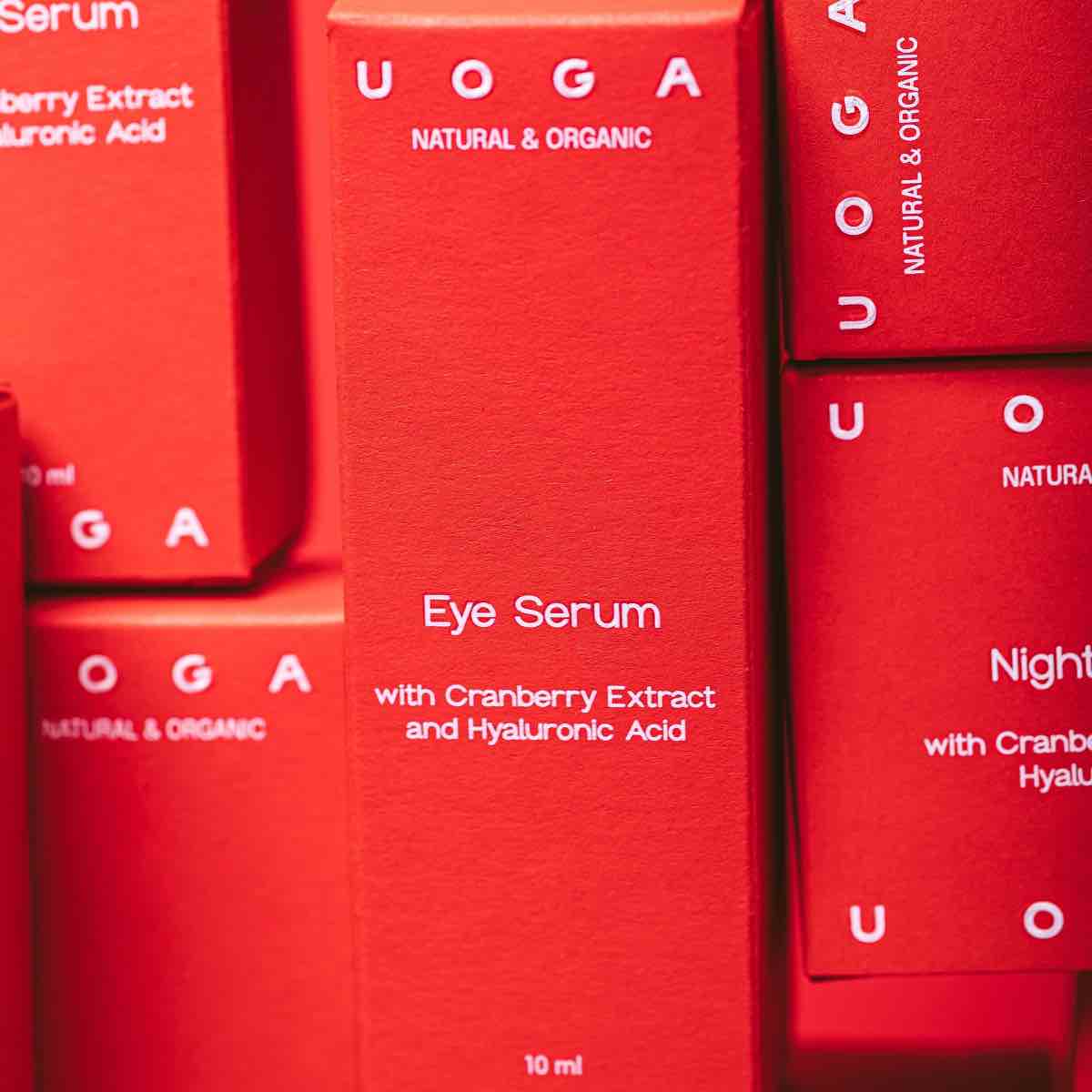 Uoga Uoga Regenerační oční sérum s brusinkami a kyselinou hyaluronovou BIO (10 ml) - Image 3