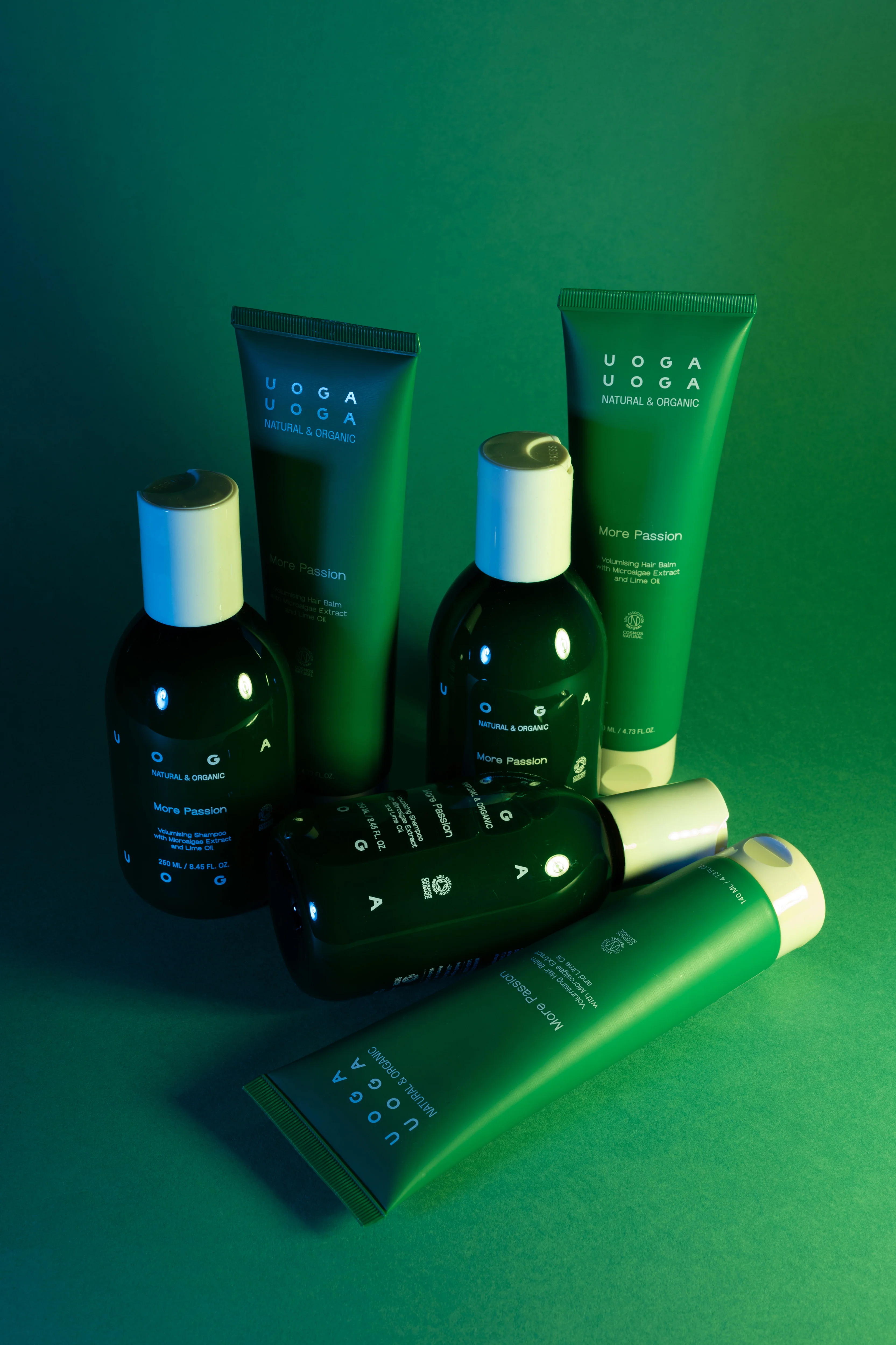 Uoga Uoga Šampon pro zvětšení objemu vlasů More Passion BIO (250 ml) - Image 3