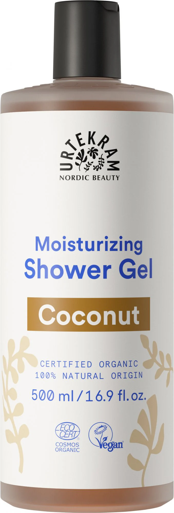Urtekram Hydratační sprchový gel s kokosovým nektarem BIO (500 ml) - Image 2