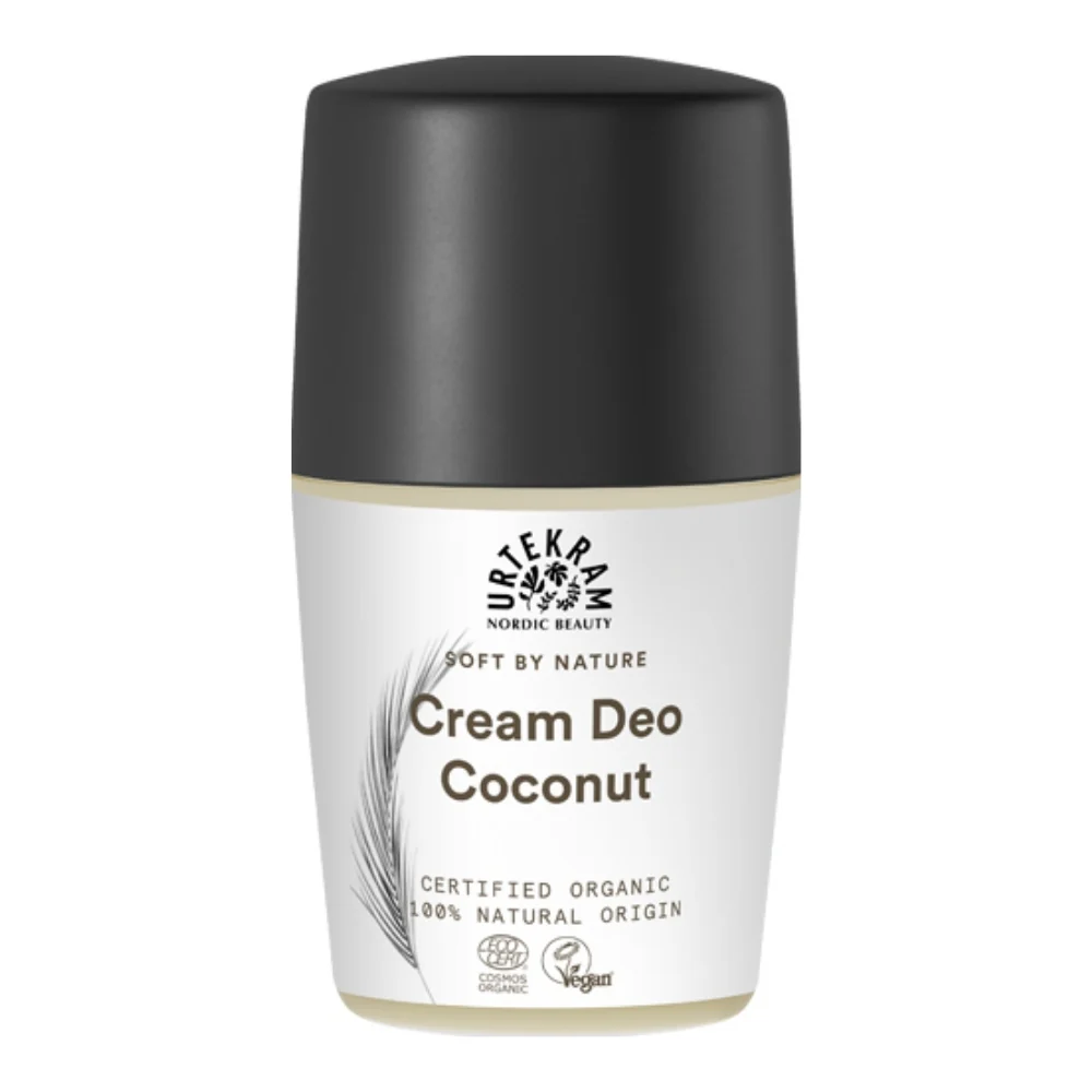 Urtekram Krémový deodorant roll-on s kokosem BIO (50 ml)