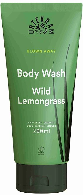 Urtekram Sprchový gel s citronovou trávou BIO (200 ml)