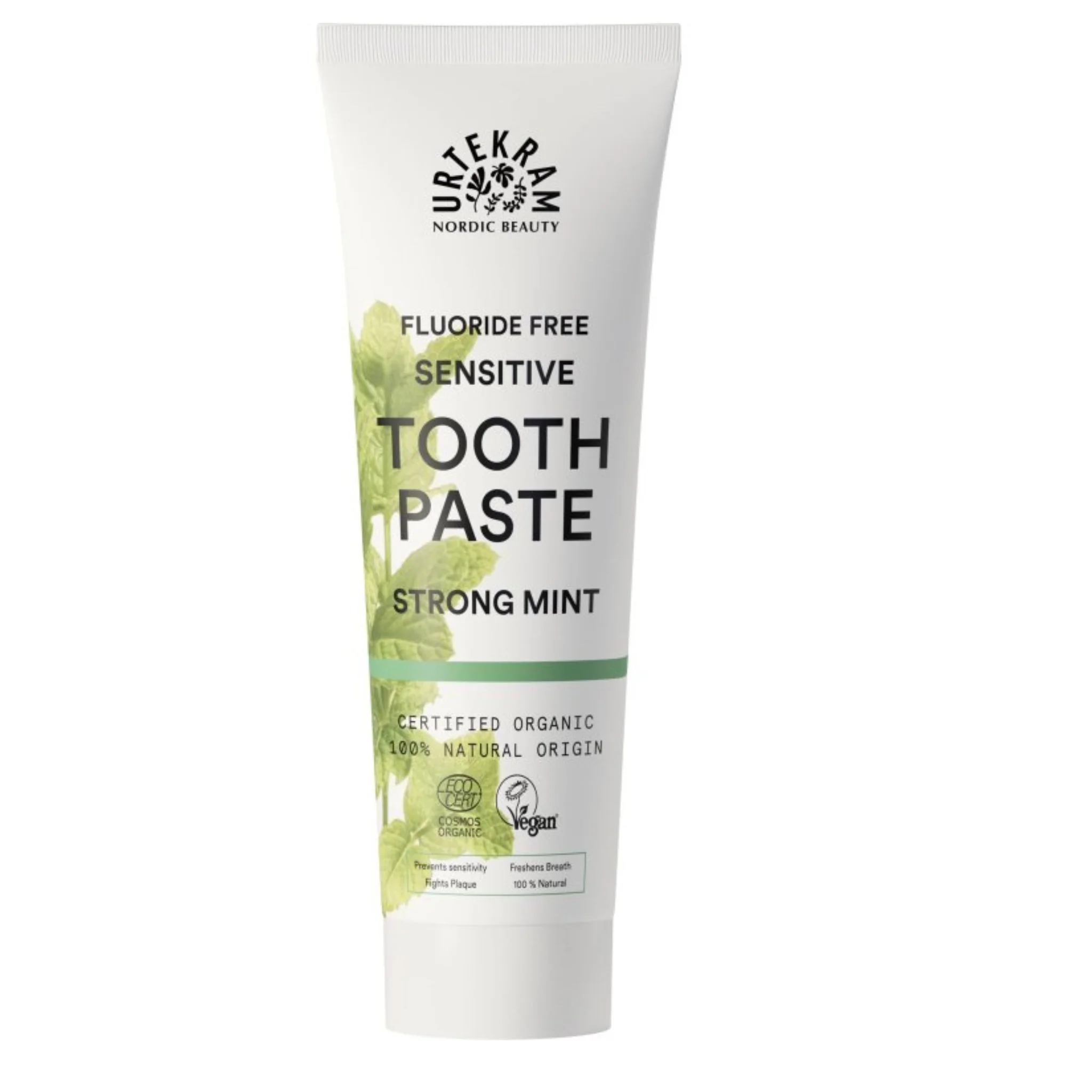 Urtekram Zubní pasta s mátou Sensitive BIO (75 ml)
