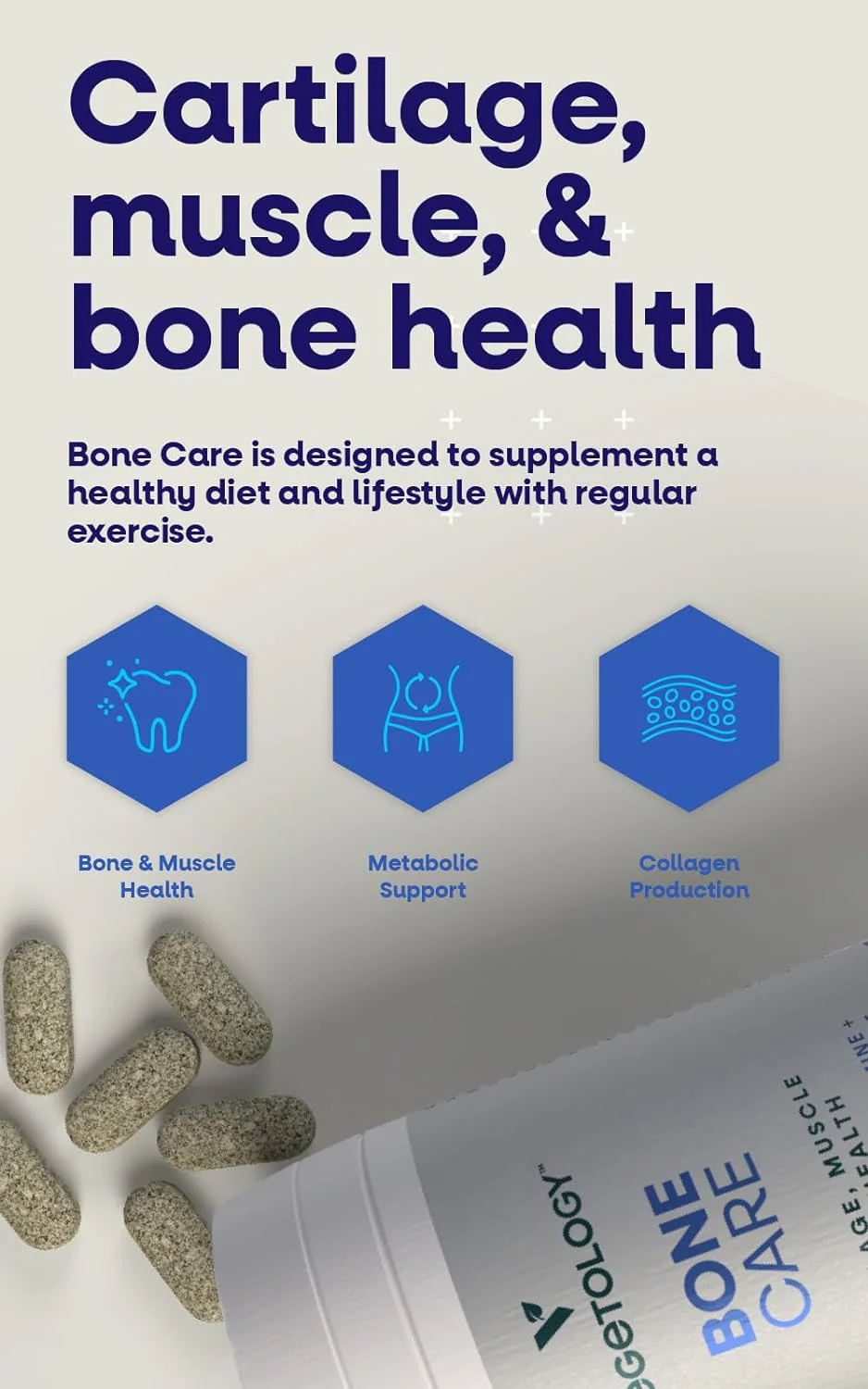 Vegetology Bone Care na kosti a klouby (60 tablet) - Image 10