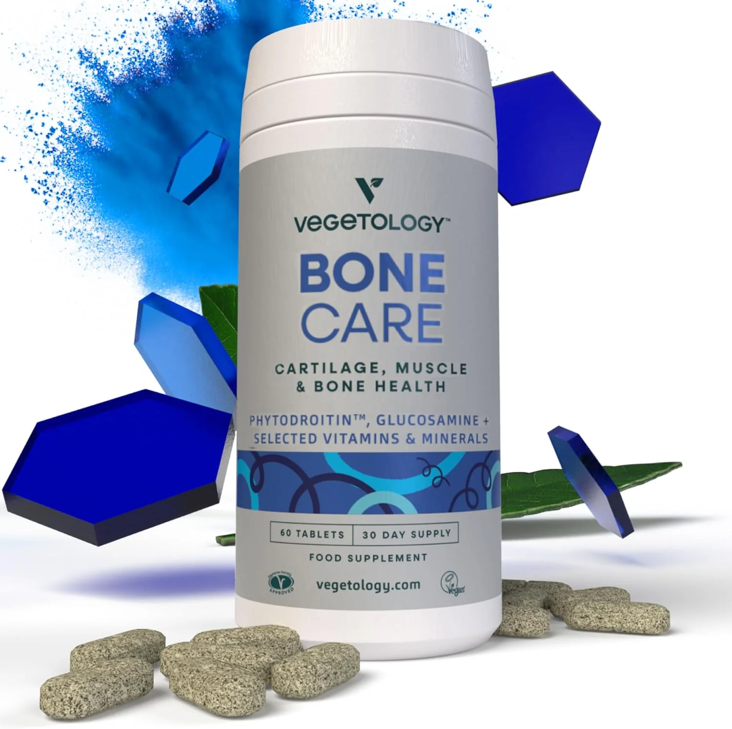 Vegetology Bone Care na kosti a klouby (60 tablet) - Image 12