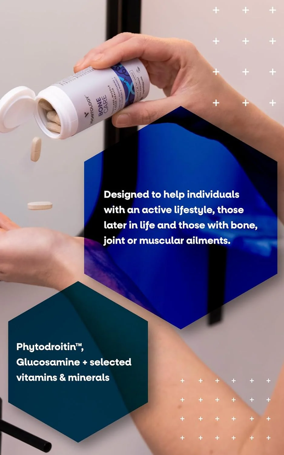 Vegetology Bone Care na kosti a klouby (60 tablet) - Image 8