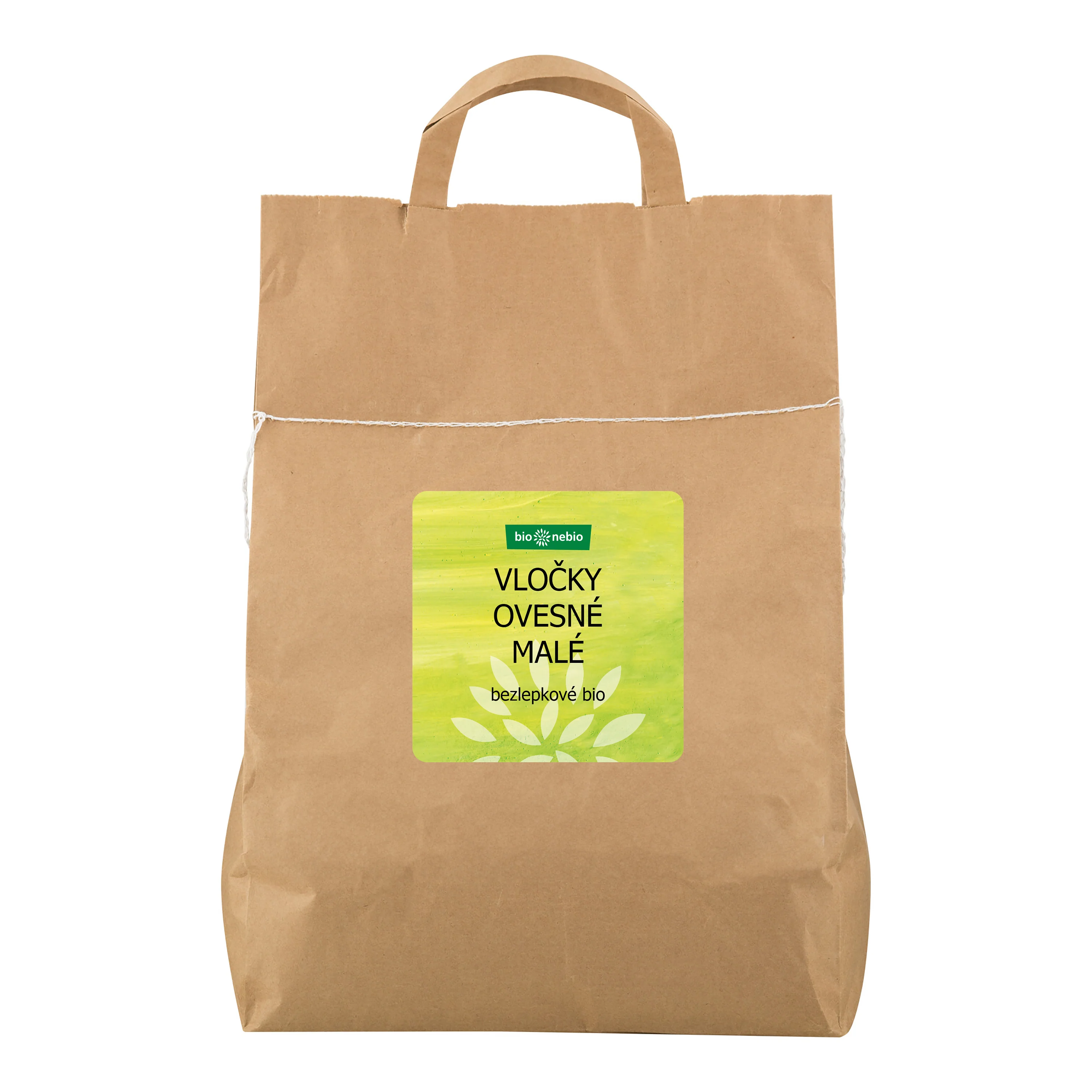 Bio Nebio Vločky ovesné bezlepkové malé BIO (2,5 kg)