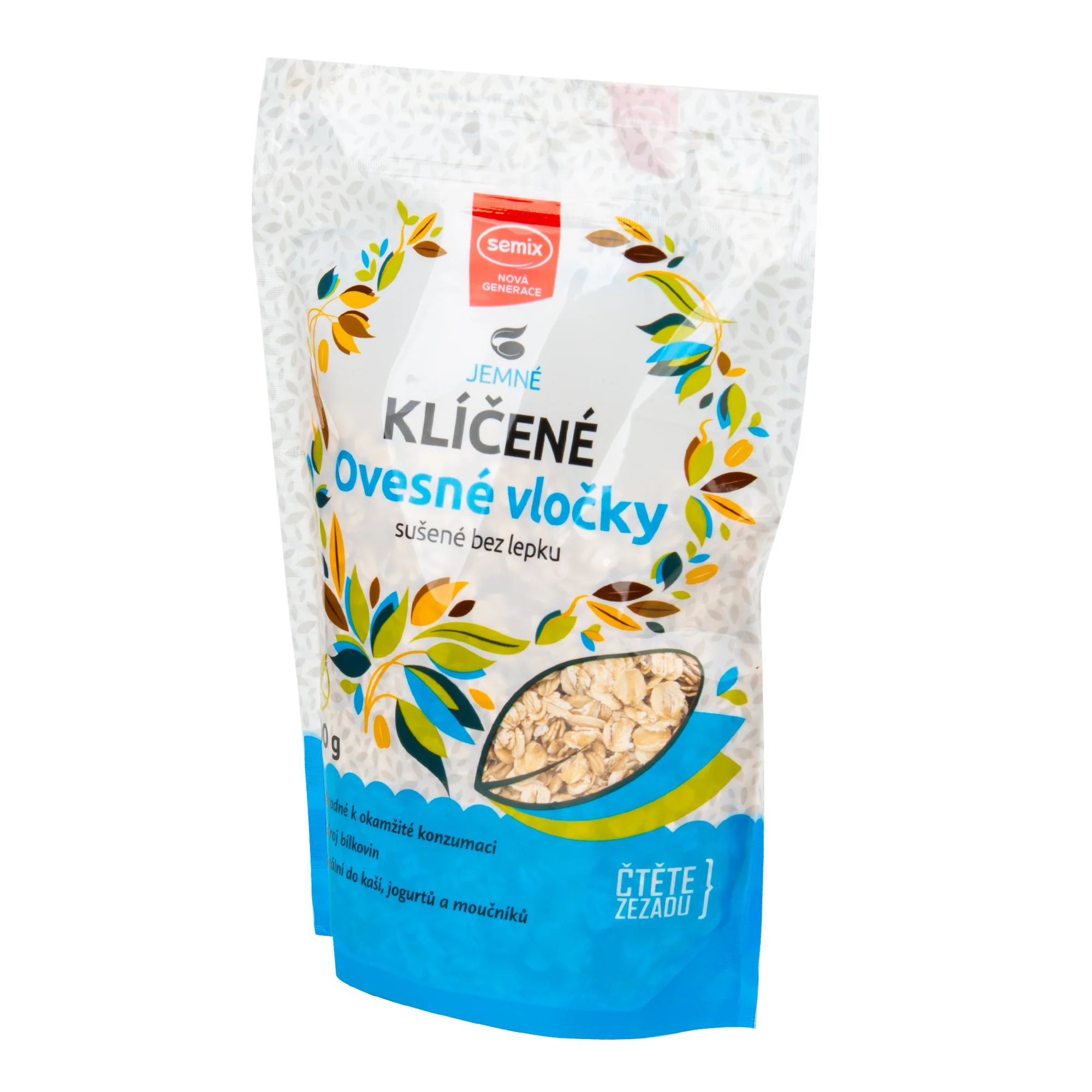 Vločky ovesné klíčené bezlepkové 300  g   SEMIX - Image 2
