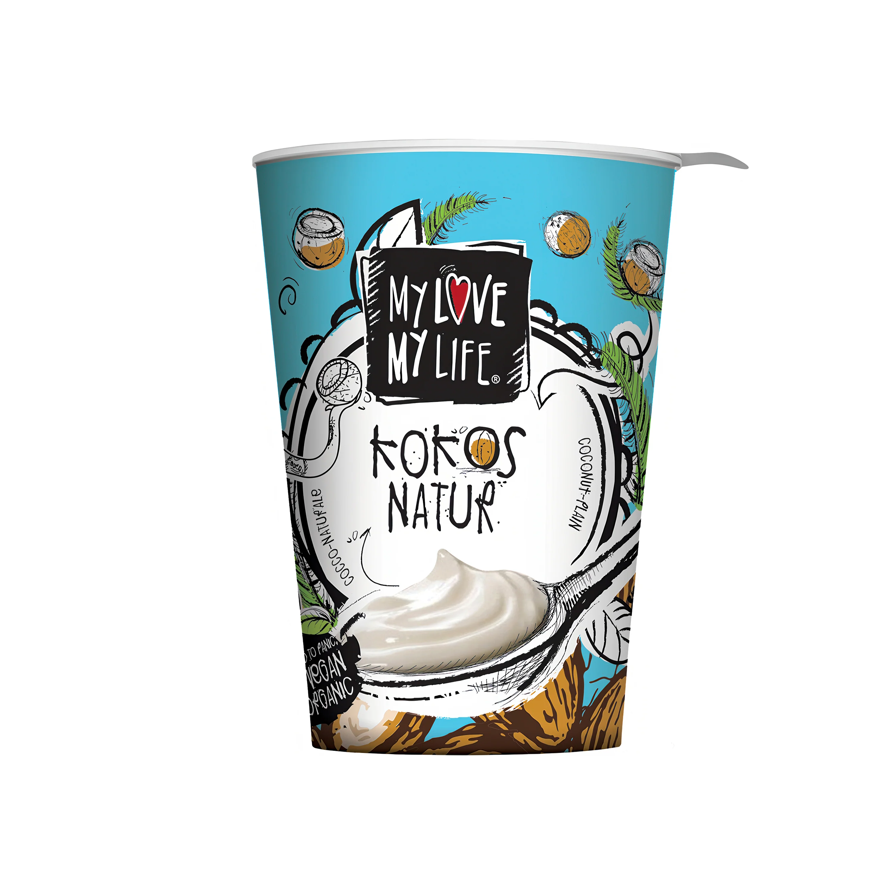 My Love My Life Zakysaný kokosový bílý BIO (400 g)