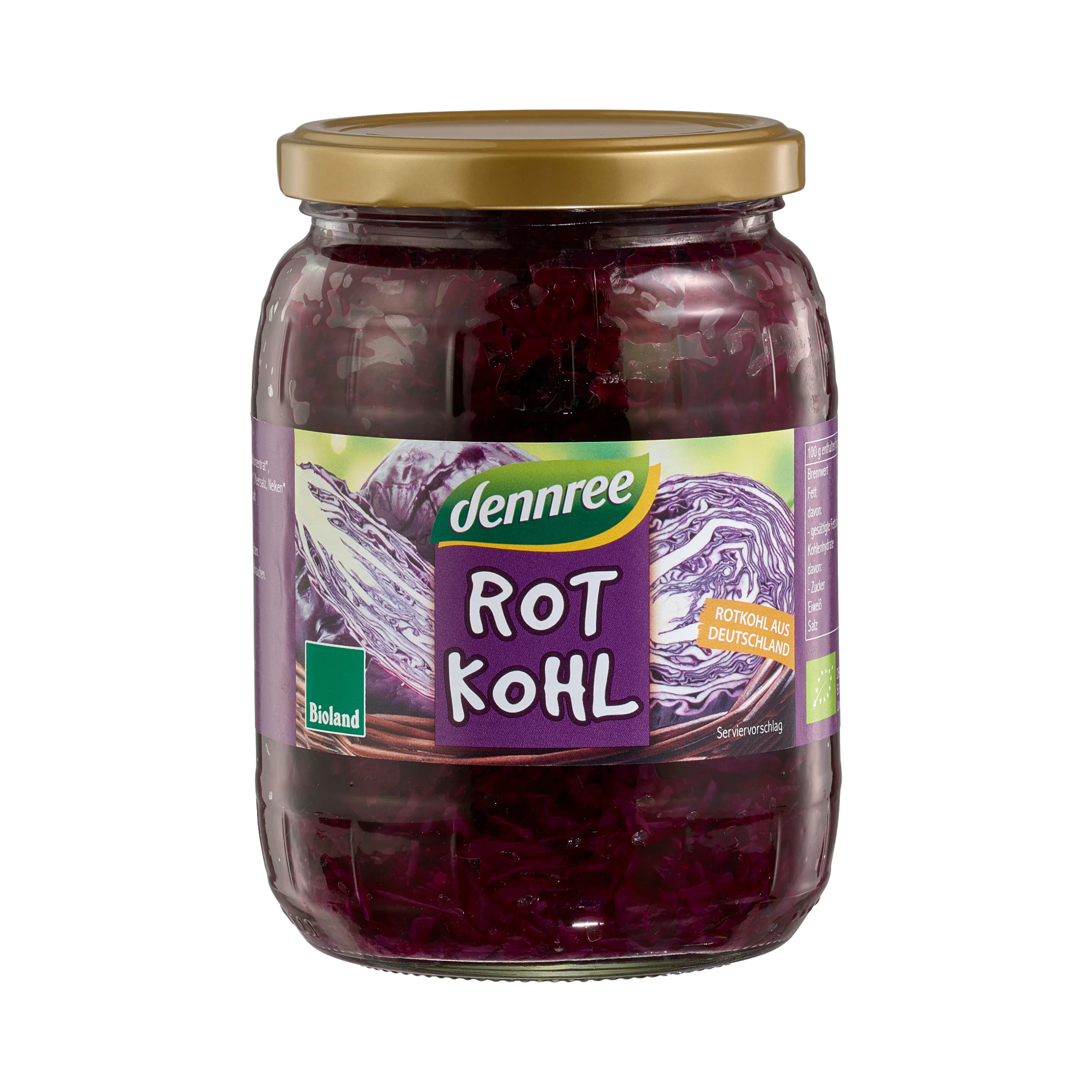 Dennree Zelí červené BIO (680 g)
